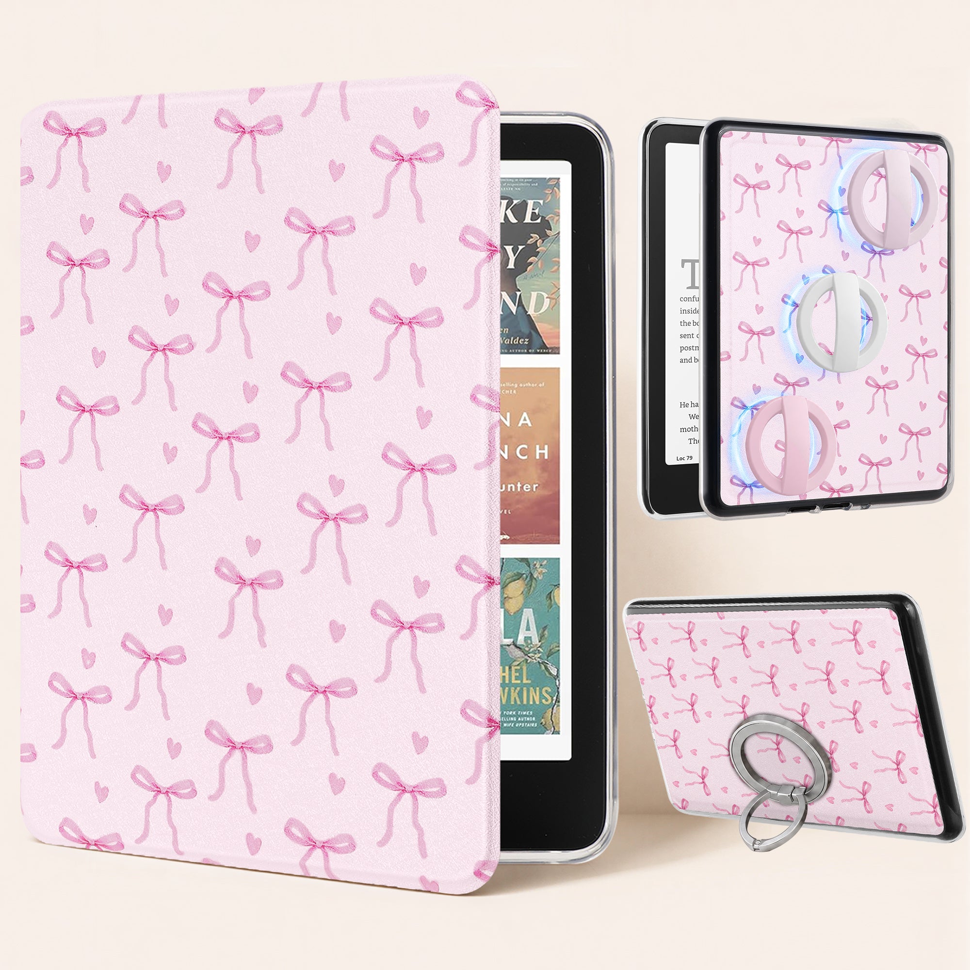 Patterned Magnetic Back Panel for Kindle