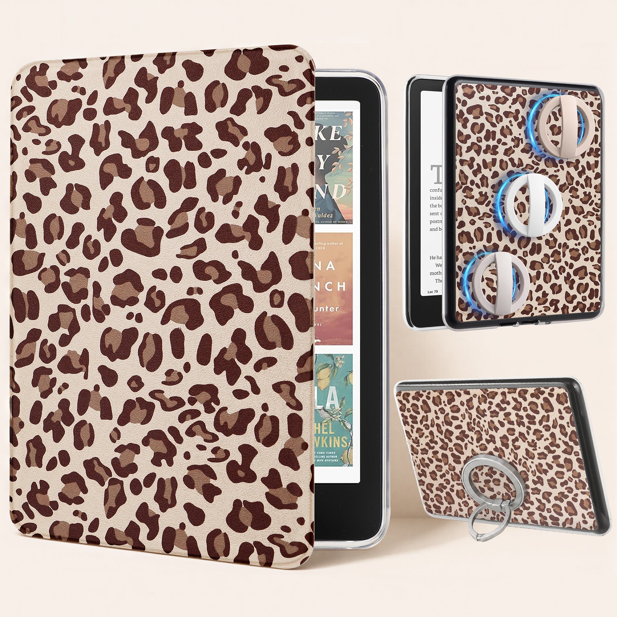 Patterned Magnetic Back Panel for Kindle